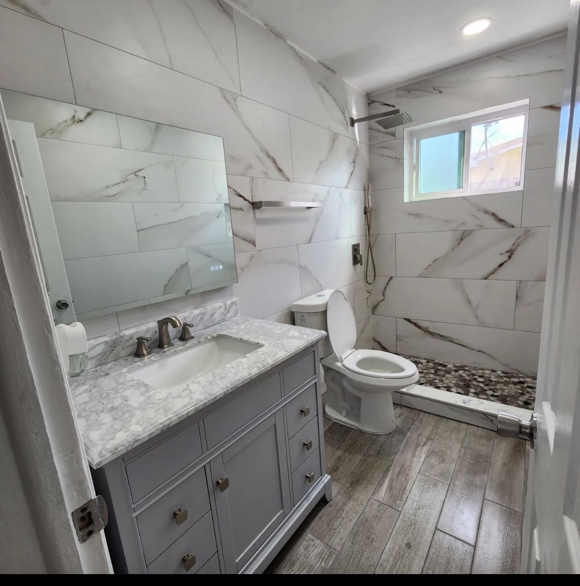 Floor And Bathroom