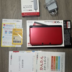 MODDED 3DS XL(LL) 1000+ game library w/ Box