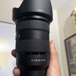 Sony FE 2.8 24-70 GM 