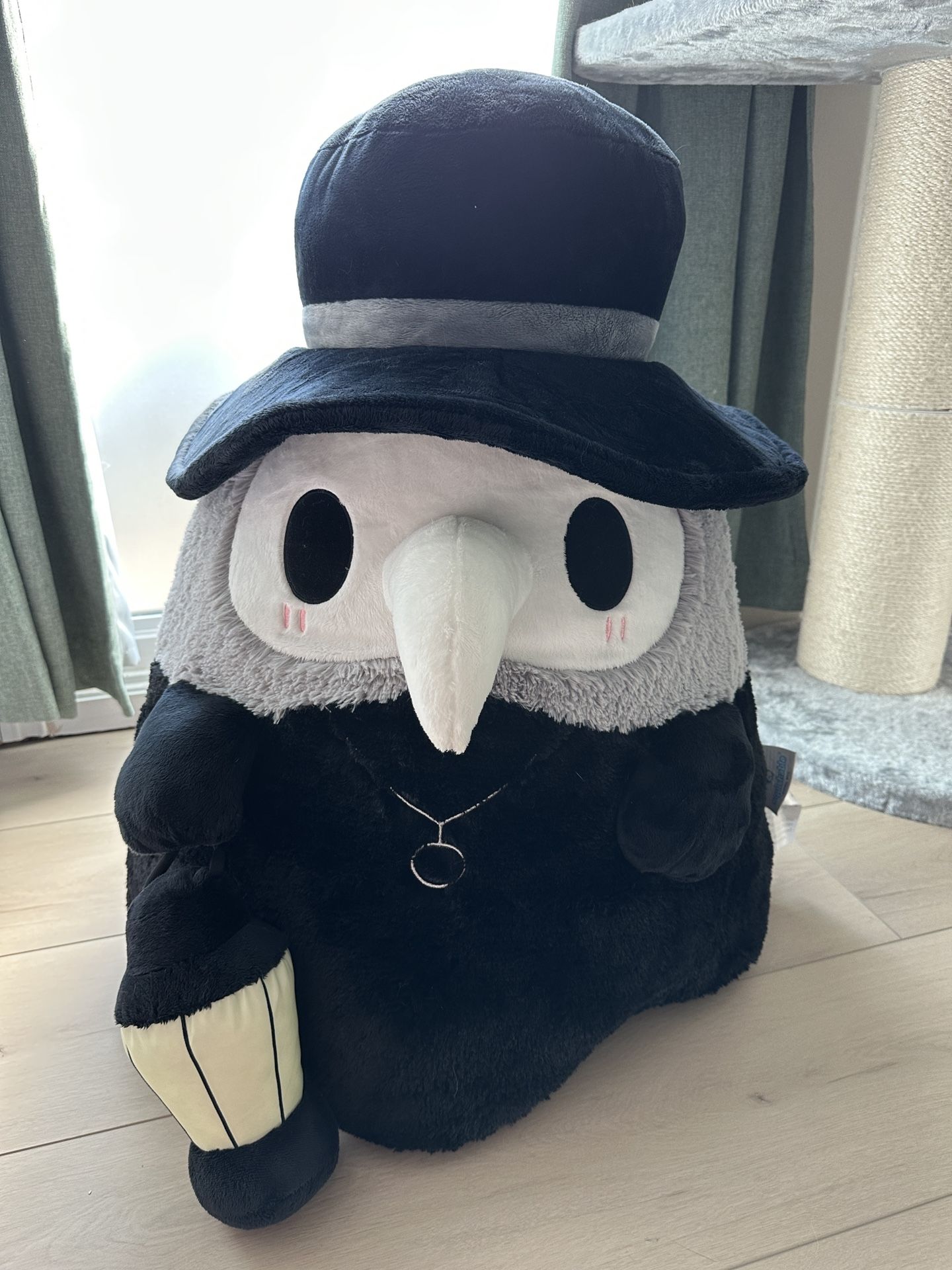 GIANT squishable Plague Doctor