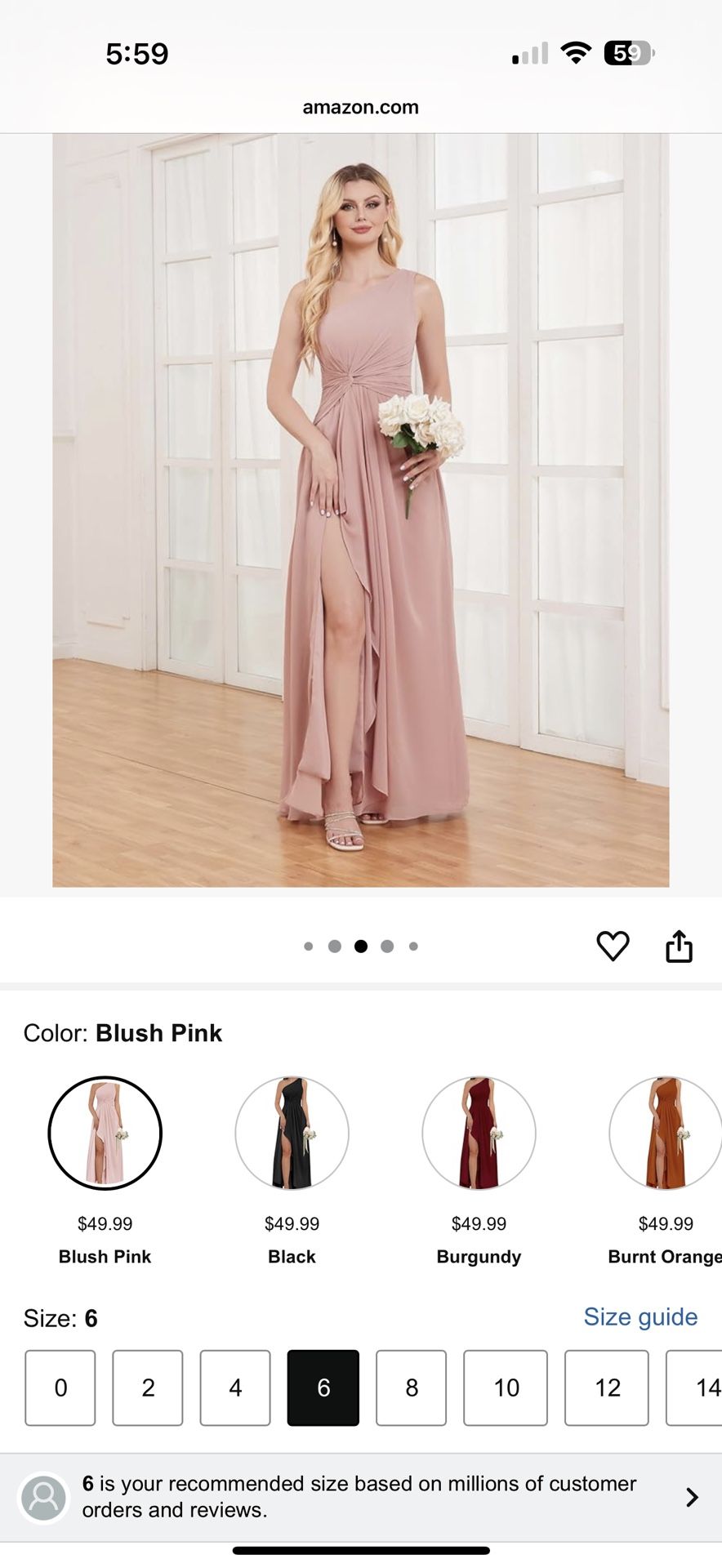 New Size 6 Bridal Dress