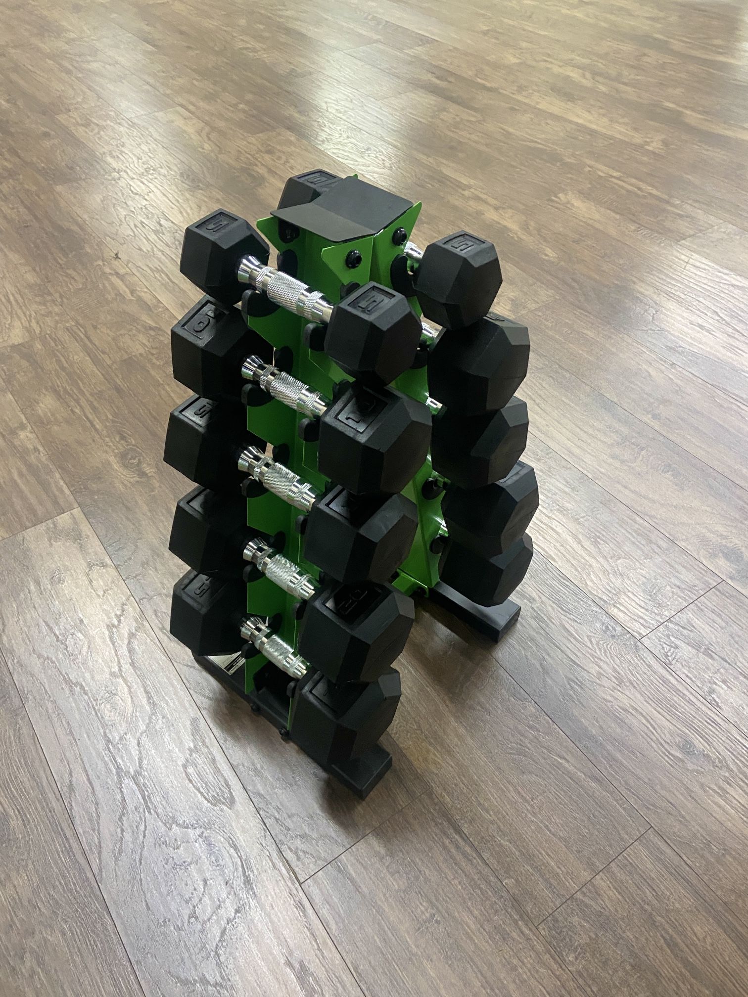 5 To 25lbs Weight Set With Rack