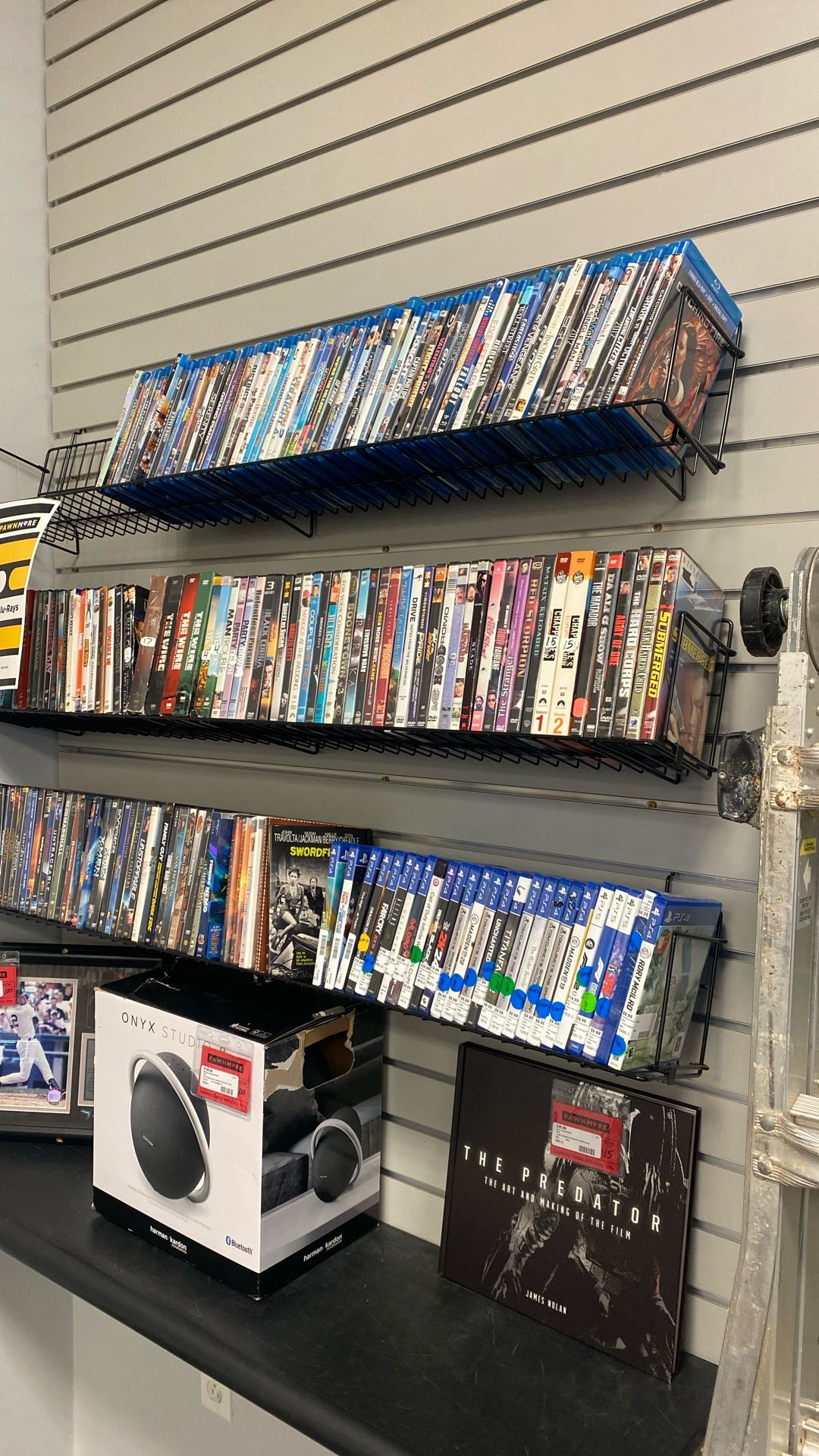 DVDs, Blu-ray’s, 