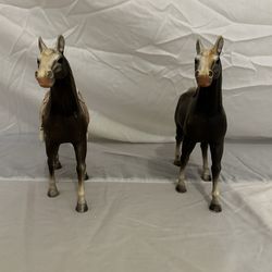 Vintage Breyer style horse figurines