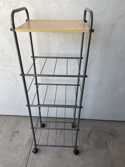 Rolling Shelf Storage