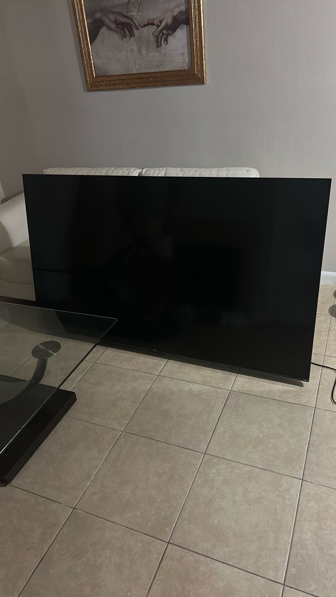72in TLC Tv With Wall Mount