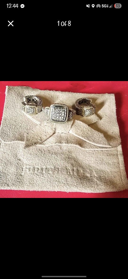 RARE VINTAGE Judith Ripka Set