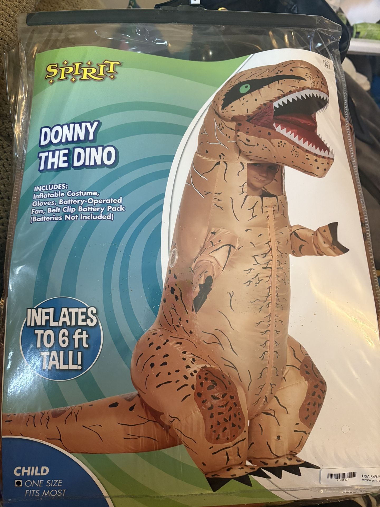 Inflatable Dinosaur Halloween Costume