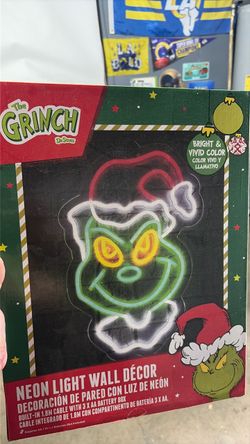 The Grinch Neon Light Wall Décor