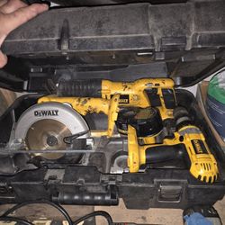 Dewalt Power Tools In BOX