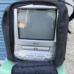 Menorex 9” MVD2009CB portable color tv dvd combo
