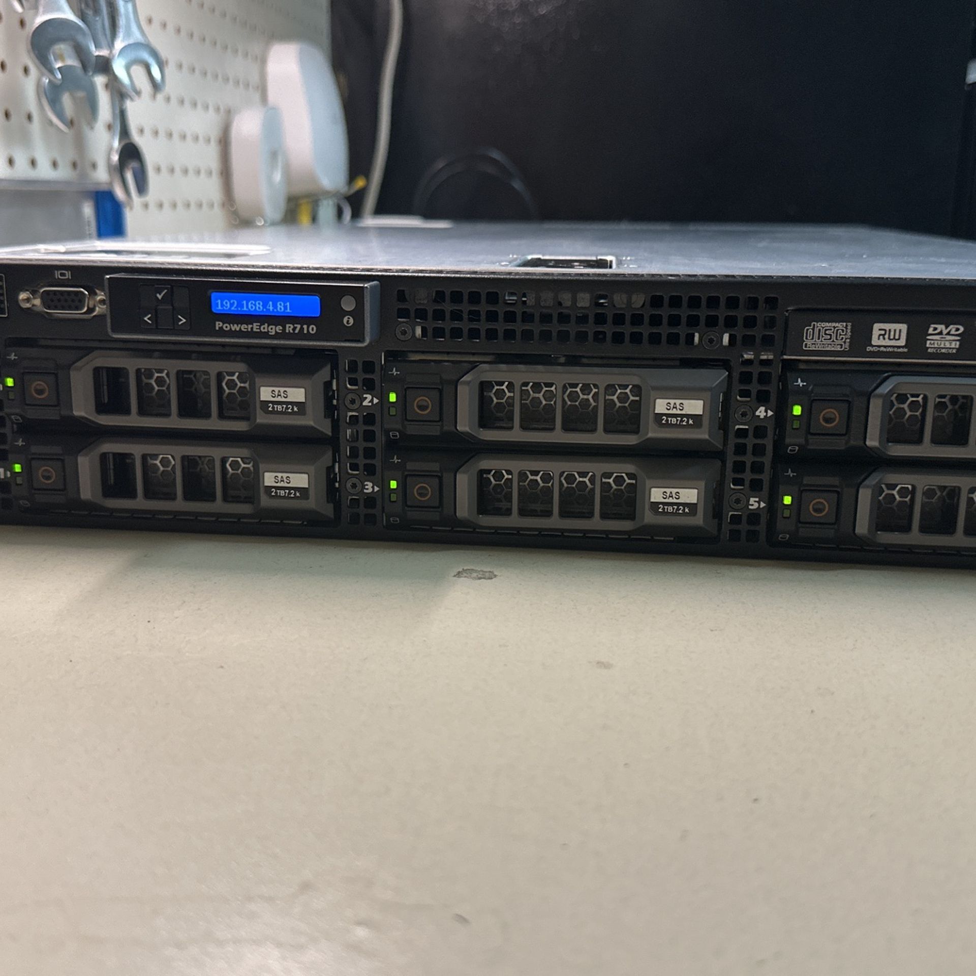 [FS] (California) Dell PowerEdge R710 with 6x2TB HDDs, all caddys and ...