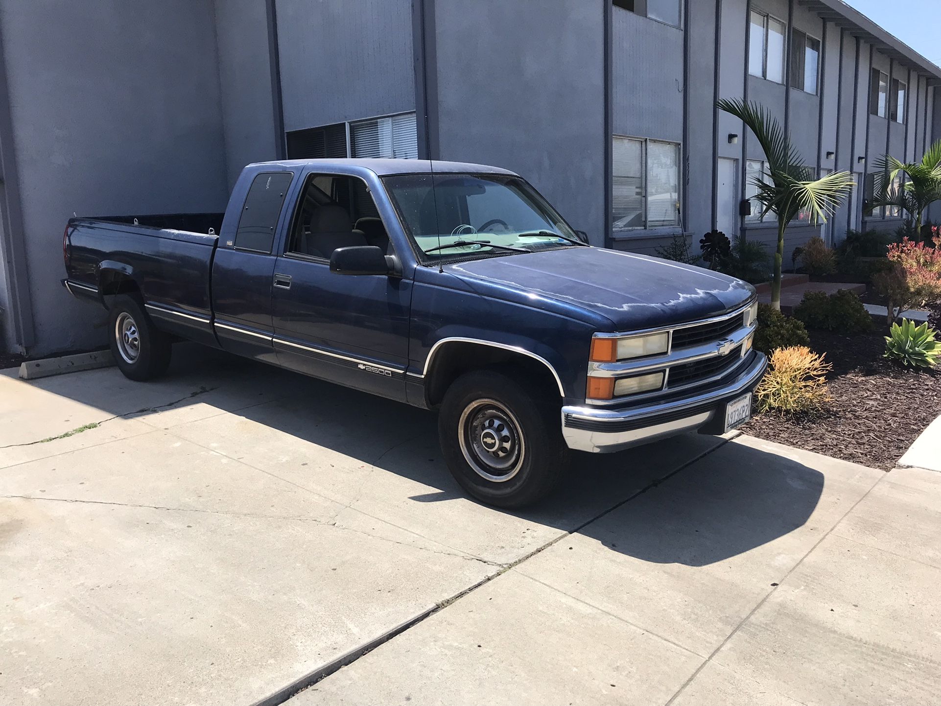 1998 chevrolet silverado c2500 extended cab long bed for sale in los