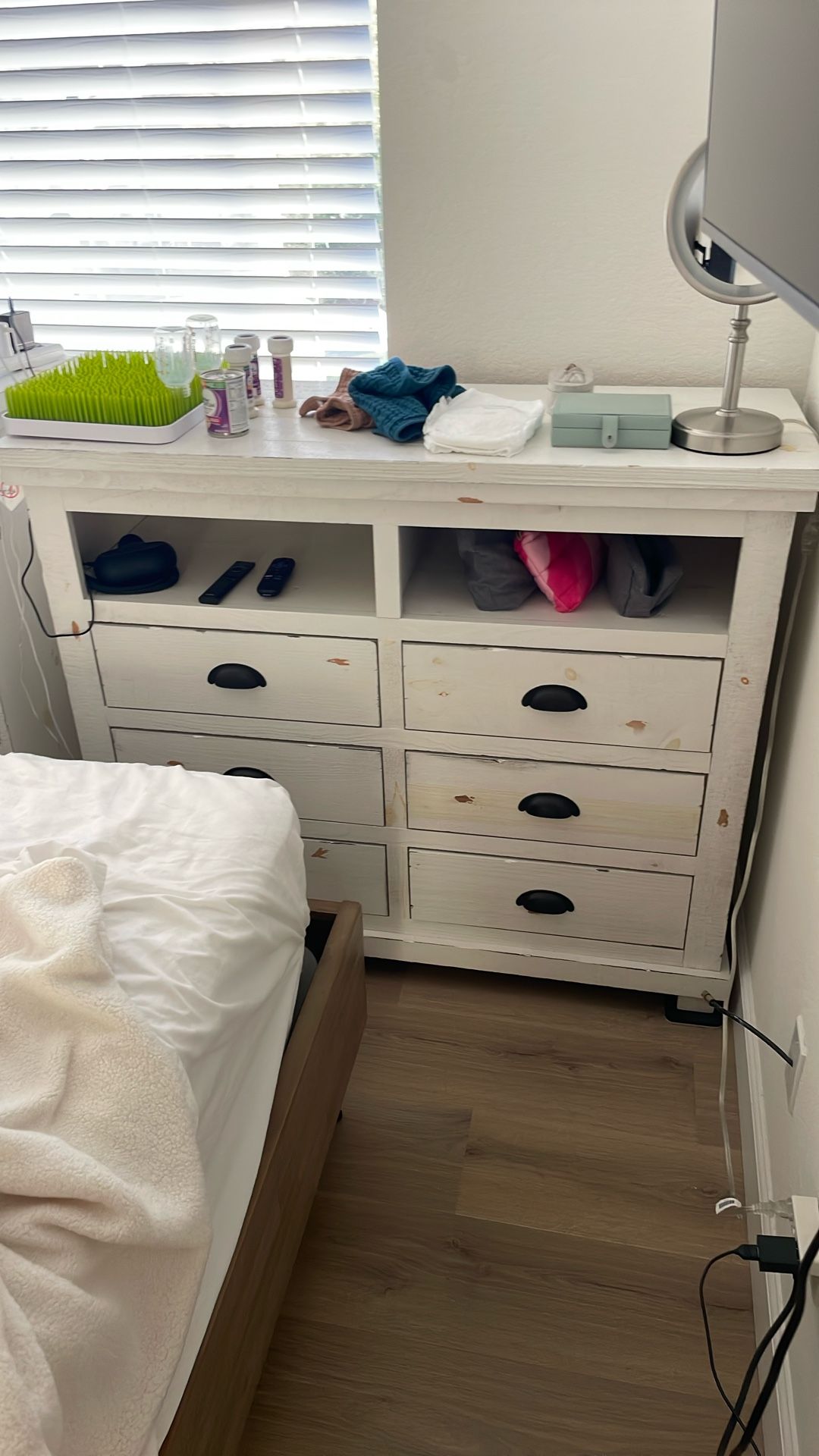 Farmhouse White Dresser