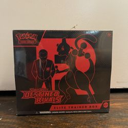 POKEMON DESTINED RIVALS ETB SEALED IN HAND