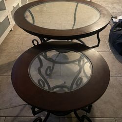 Coffee Table And Side Table 