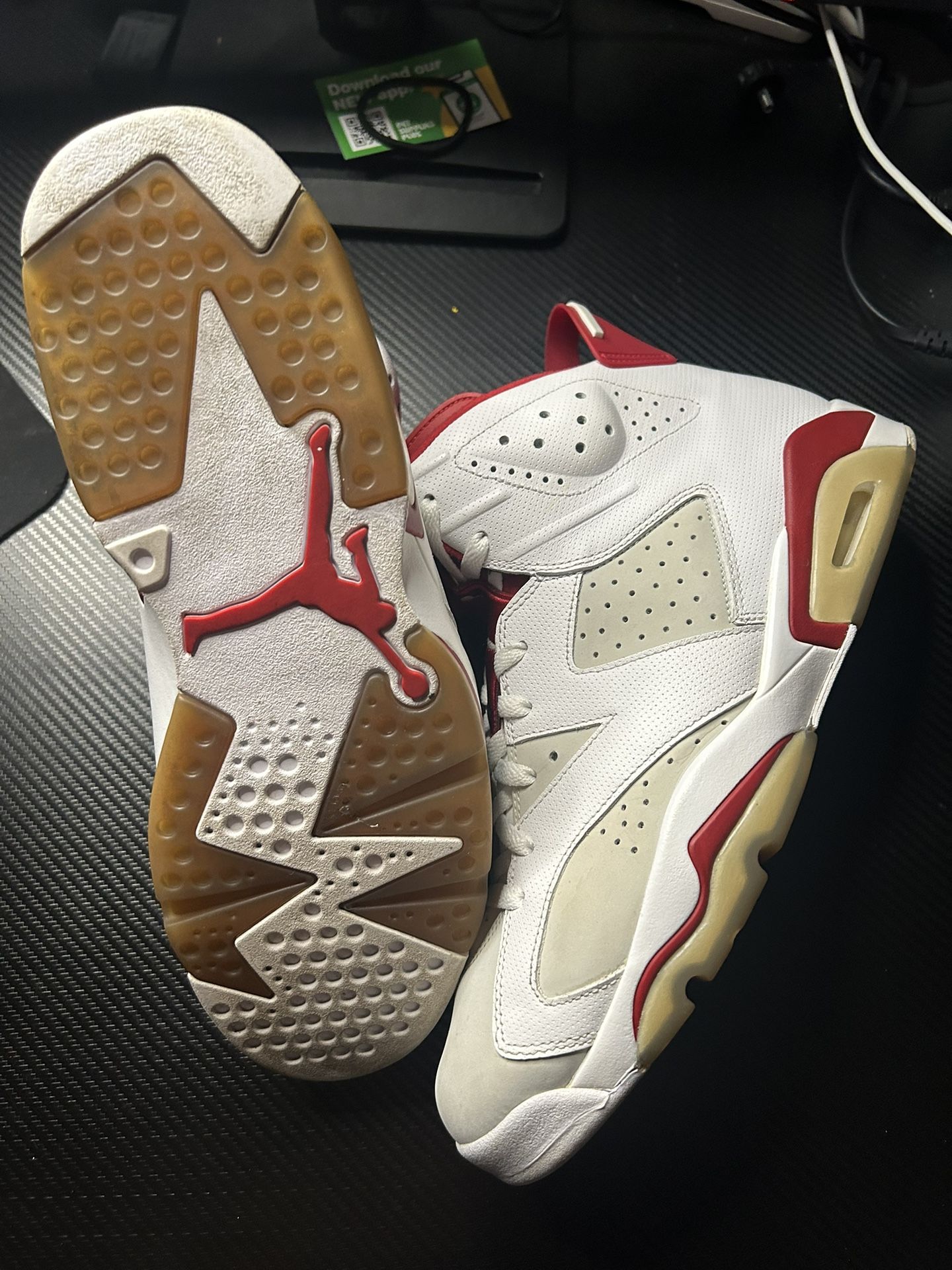 Jordan 6 Alternate Hare Size 13 Used