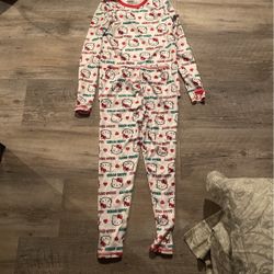 Hello Kitty Long Underwear Girls Size Small
