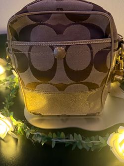 Coach Camera  Signature Crossbody Bag