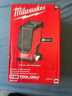 Milwaukee m18 speaker
