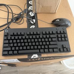 Logitech Gaming Keyboard And Mouse 