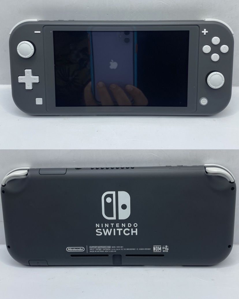 Nintendo Switch Lite Gray Handheld System Excellent Condition Tested Authentic