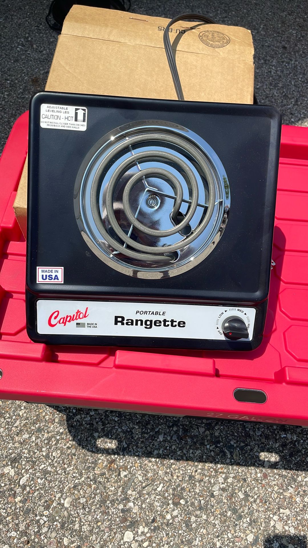 Electric Portable Burner