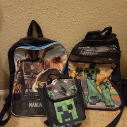 Backpacks And Lunchbag For Sale