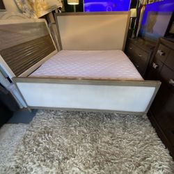 King Bed Frame And Mattress 