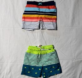 Cat & Jack Swim Trunks Boys Size 2T