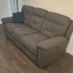 Electric Couch Wit USB Charger Ports 