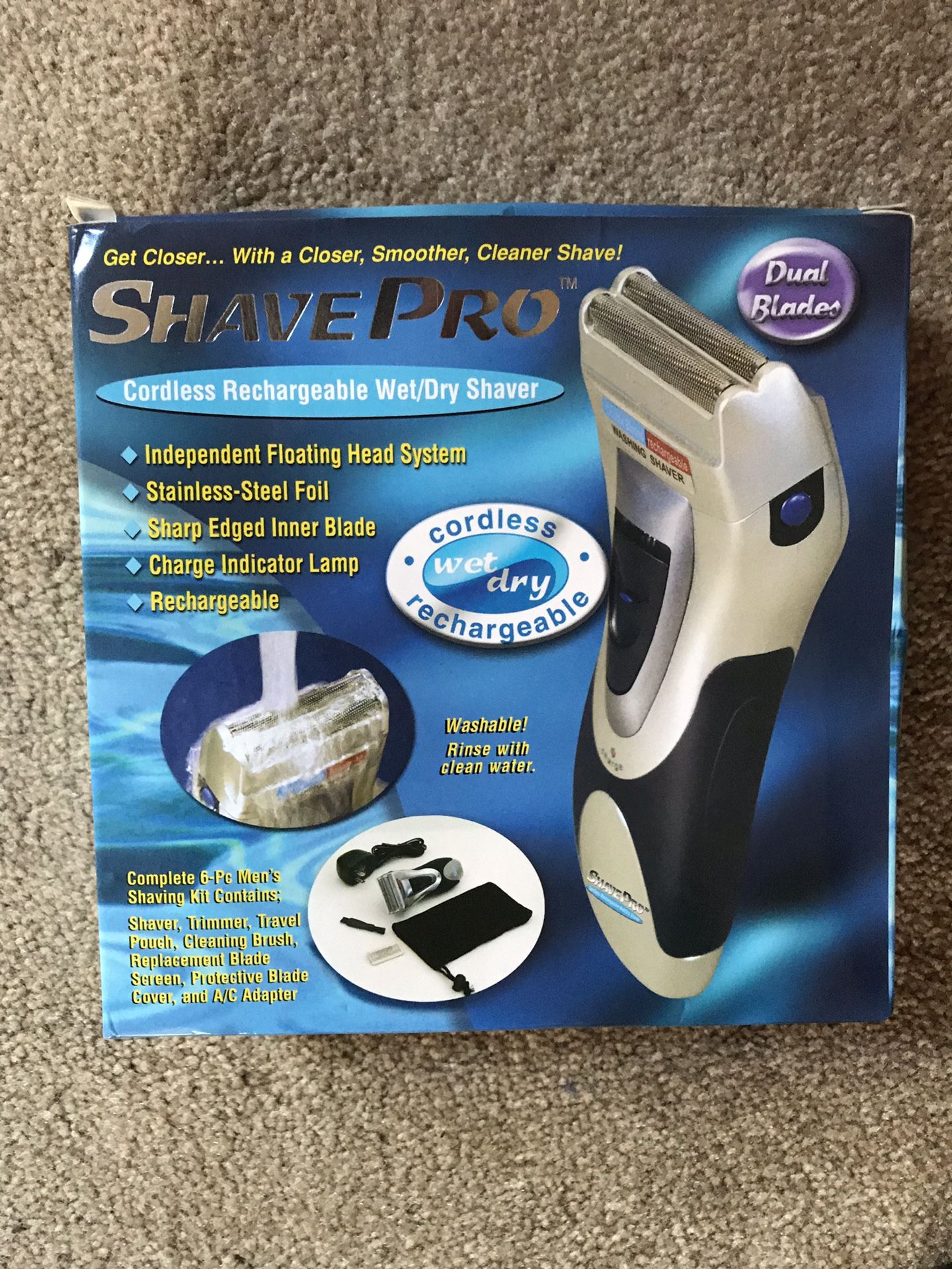 Cordless shave pro