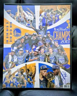 2015 Golden State Warriors NBA Finals - Celebration Poster Print - Item 