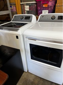 GE washer & dryer set