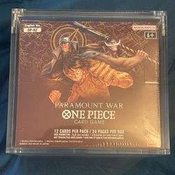 One Piece Booster Box English Op-02 Paramount War