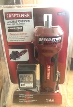 Cordless power start brand new still in box $30. Obo
