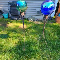 Outdoor Orbs And Stands