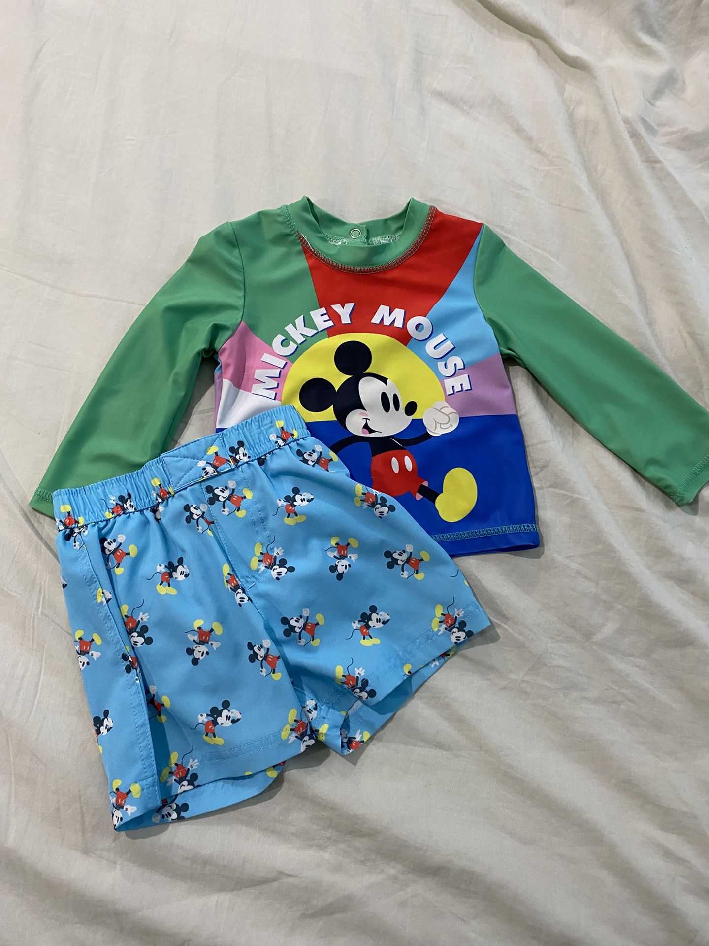 Toddler Boy Mickey Swim Set