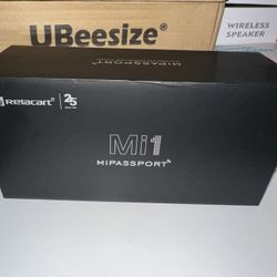 relacart mi1 wireless lavalier microphone, 2.4g wireless lapel mic system with 1 transmitter and 1 receiver compatible with dslr camera, camcorder, sm