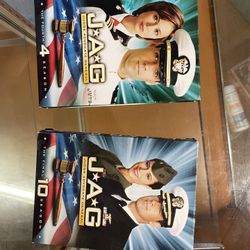 DVD Jag Tv Show Full Season 4 And 10