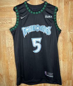 Anthony Edwards Minnesota Timberwolves Black Jersey