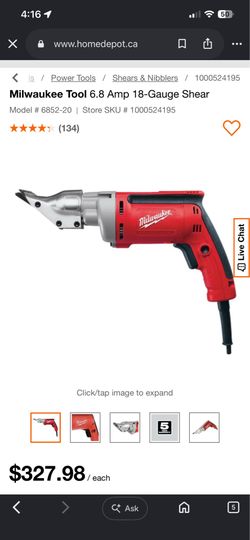 Milwaukee sheet metal cutters
