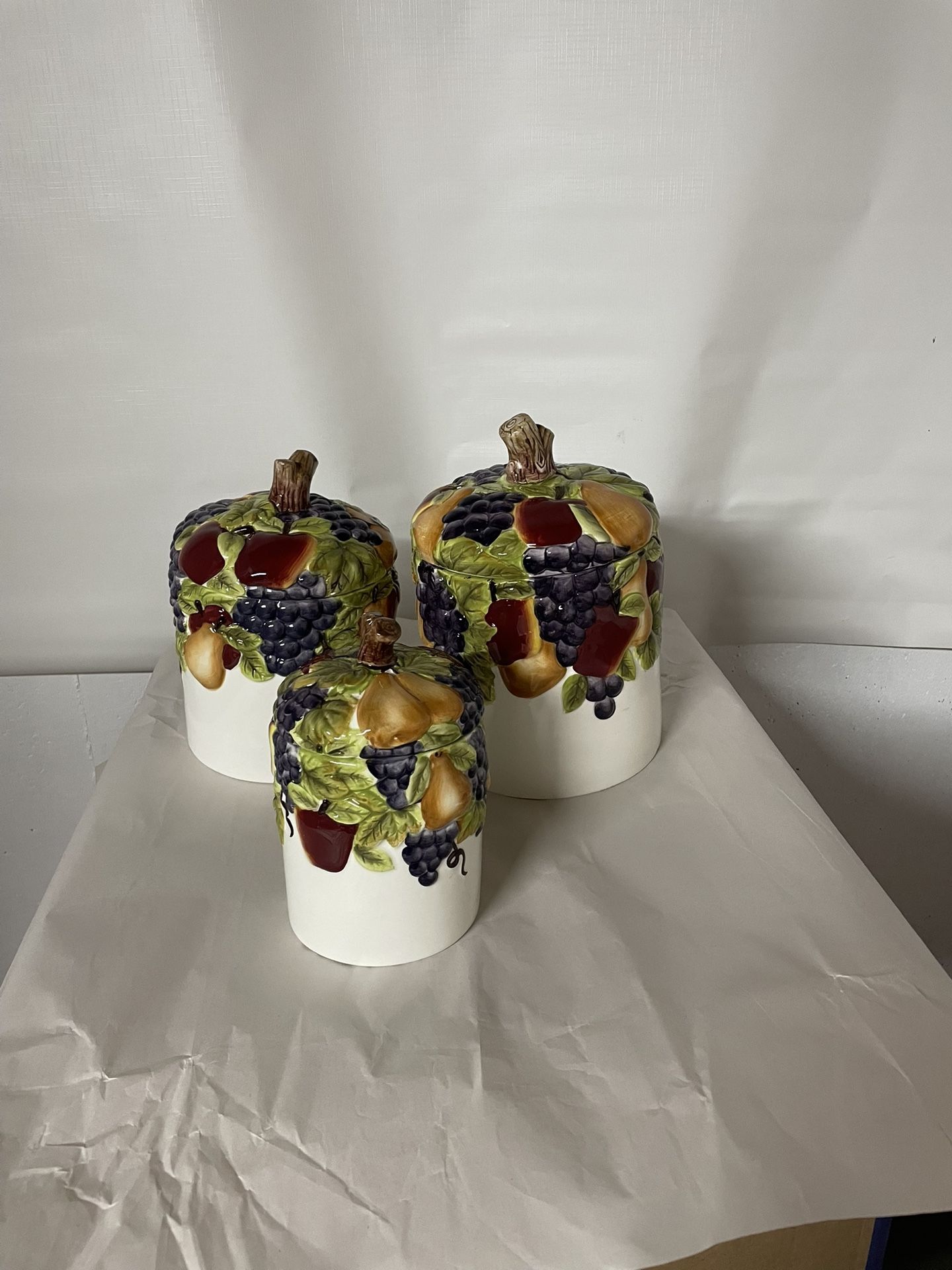Flour, Sugar & Tea Containers