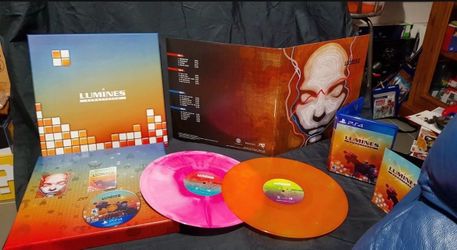 Lumines Remastered PS4 Limited Edition Bundle with Deluxe Dual Vinyl Disc Set