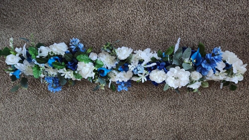 Long Floral Piece