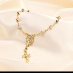 New  Virgin Mary Rosary Bracelets for Women Grils,
