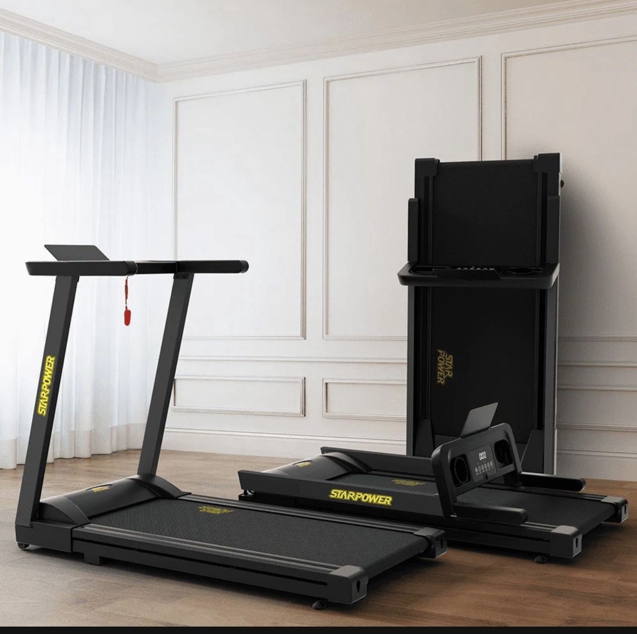 StarPower AS01 Foldable Treadmill-Black
