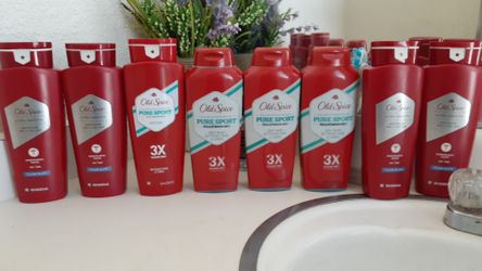Old spice men's body wash 8 for $35