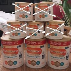Enfamil Nutramigen LGG Hypoallergenic Powder Infant Formula 27.8 OUNCE
3 BIG CANS AVAILABLE THEY RETAIL FOR $80 WITH TAXES AT ANY STORE AM SELLING ALL