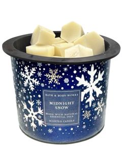 Wax Melts 4oz - Bath and Body Works - Midnight Snow